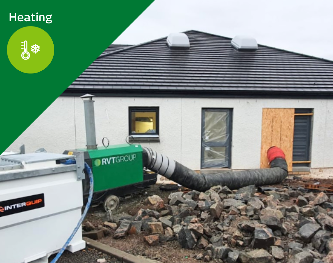 A Stornoway care home refurbishment project with RVT Group's heating solutions going into the building